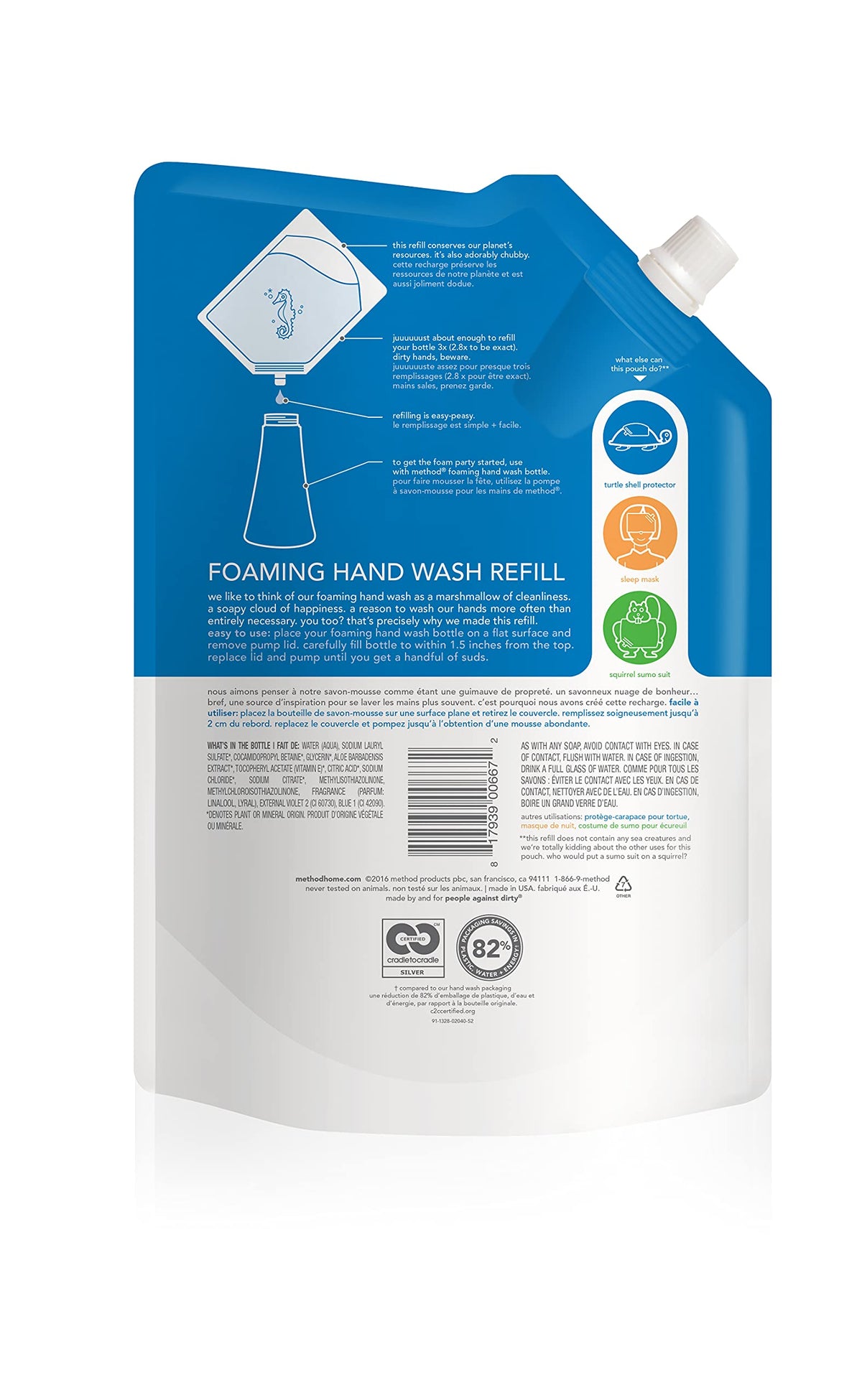 Method Foaming Hand Soap Refill, 28 Fl Oz