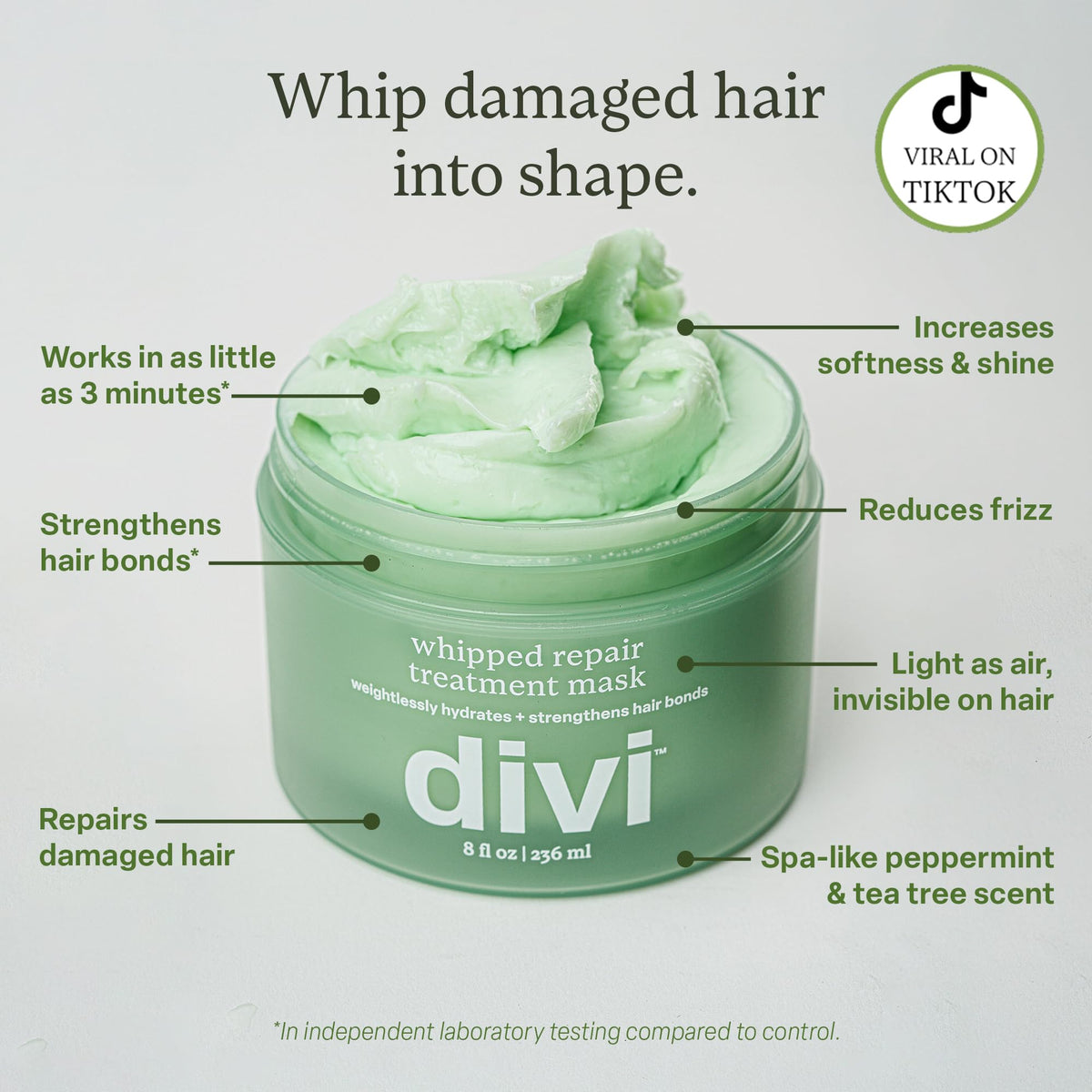 Divi Whipped Repair Hair Treatment Mask - Hair Bond Repair Mask