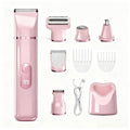 5-in-1 Electric Bikini Trimmer for Women, Waterproof Body & Facial Shaver