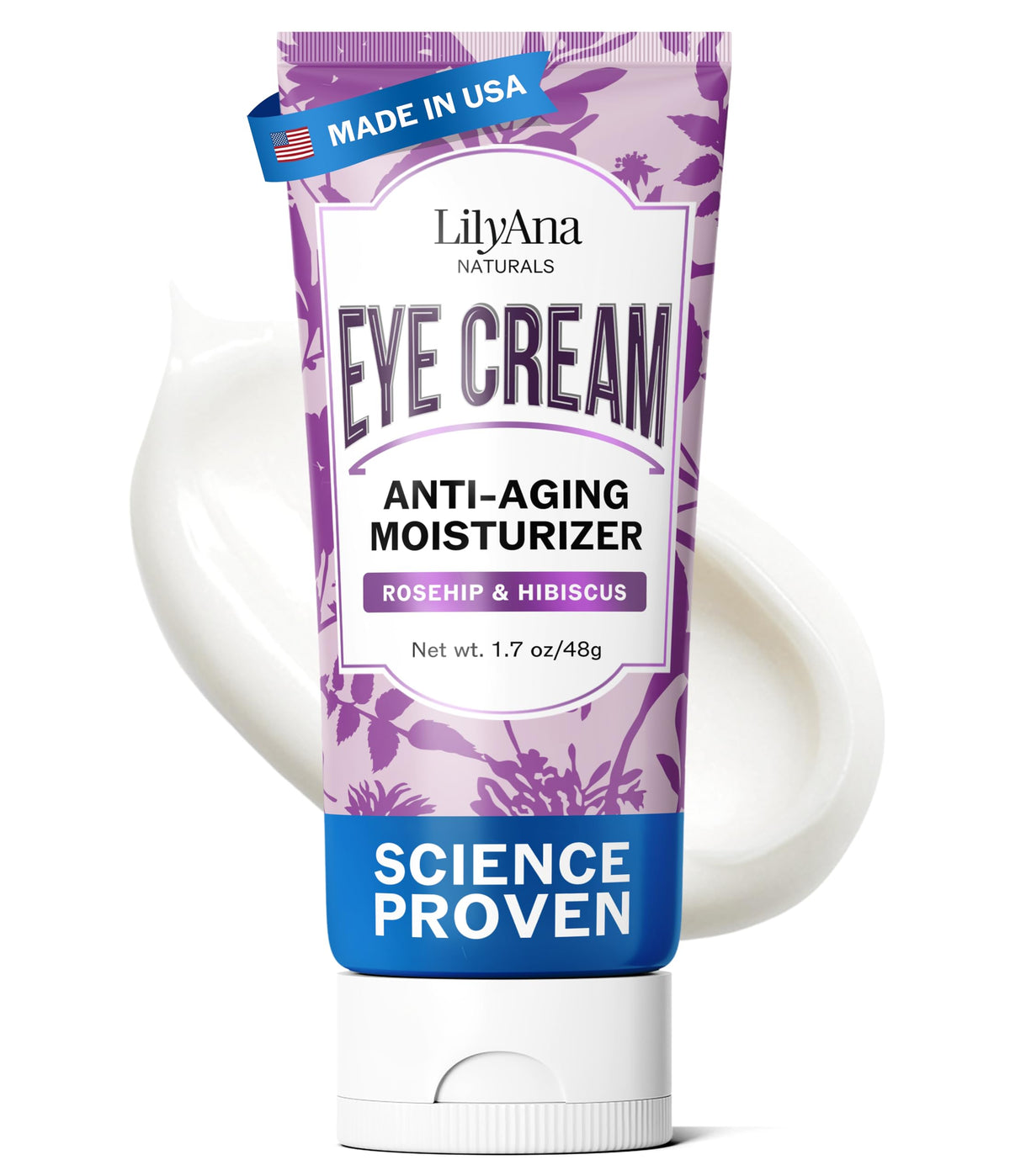 LilyAna Naturals Eye Cream for Under-Eye Hydration & Care