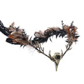 MOSTORY Gothic Handmade Adjustable Crown Headpiece for Cosplay and Festivals