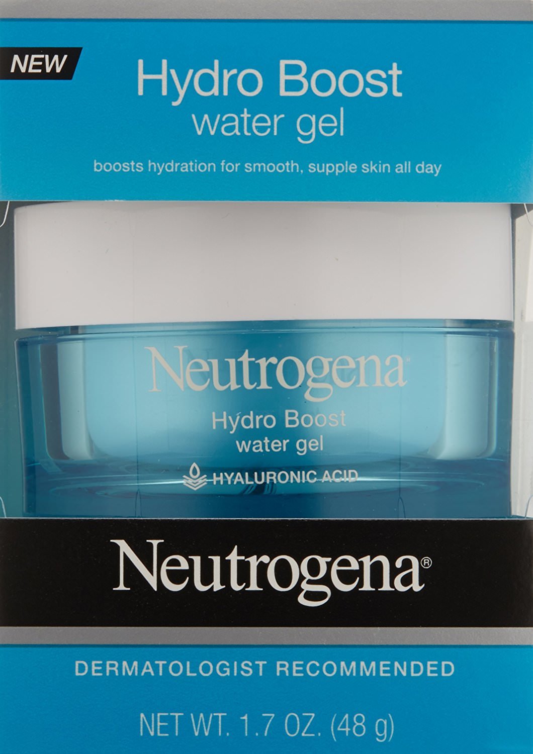 Neutrogena Hydro Boost Hyaluronic Acid Water Gel Moisturizer, 2 Pack