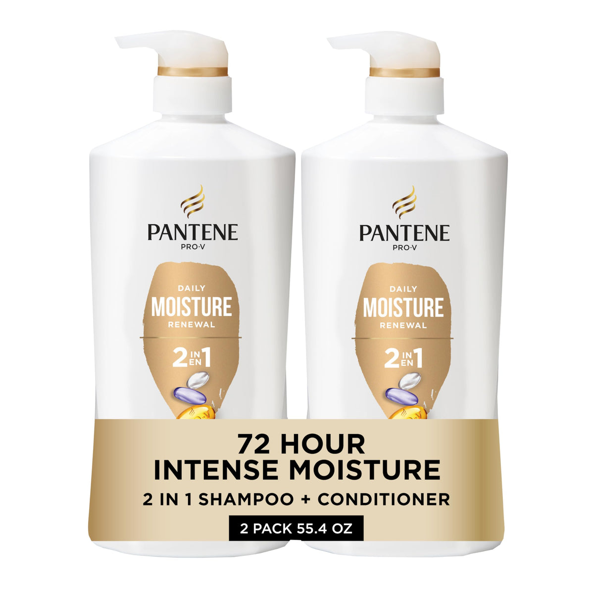 Pantene 2-in-1 Shampoo & Conditioner with Pro-V Nutrients