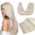 DOORES Remy Human Hair Tape-In Extensions with Invisible Seamless Weft