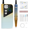 HOMEASY Rechargeable Nail Drill 40000RPM with Bits and HD LCD Screen