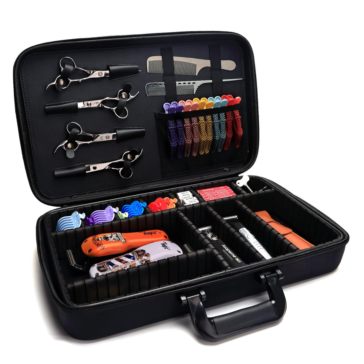 Barber and Stylist Tool Carrying Case Organizer