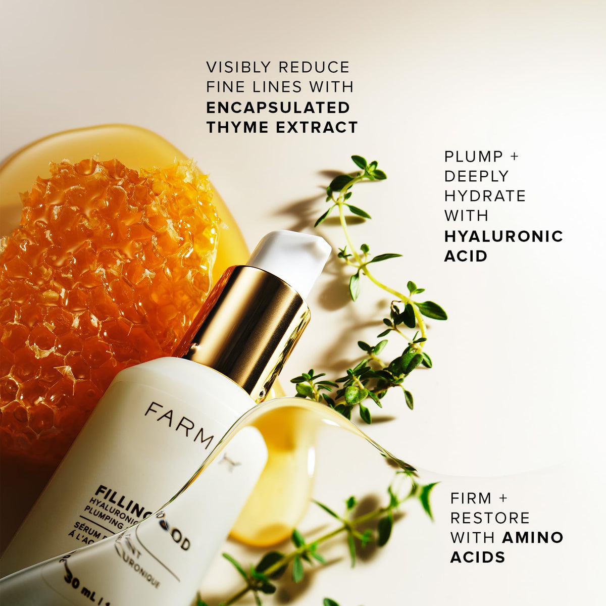 Farmacy Filling Good Hyaluronic Acid Face Serum with Vegan Collagen Peptides