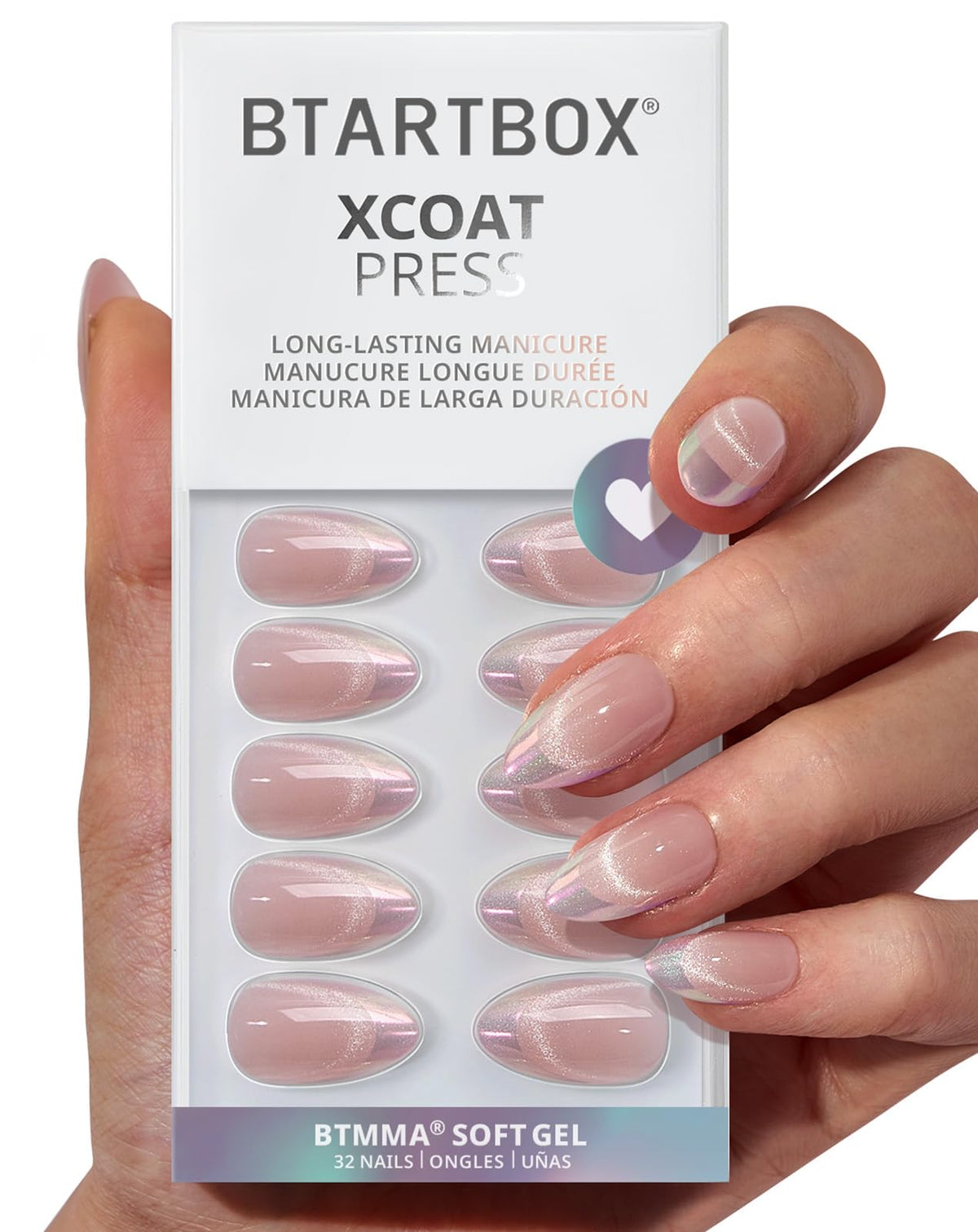 BTArtbox Lamp-Curable Press-On Nails Complete Kit