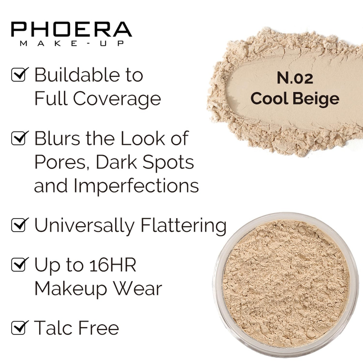 PHOERA Contour Stick Makeup Kit