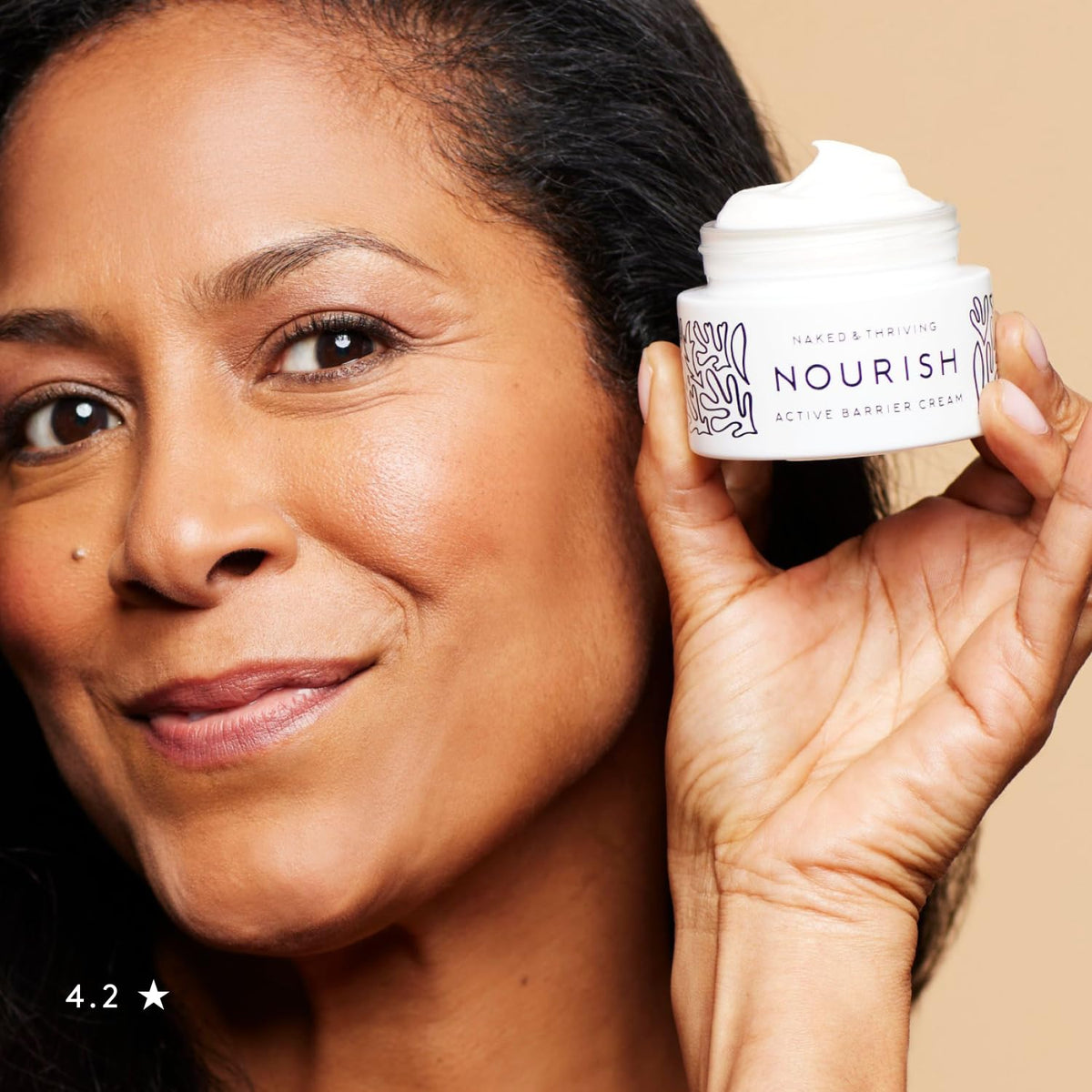 Naked & Thriving Nourish Active Barrier Cream with Squalane