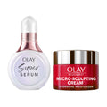 Olay Super Serum and Regenerist Micro-Sculpting Cream Mini Duo