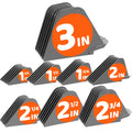 Mega Hair Clipper Guards 8-Piece Set for Full-Size Hair Clippers