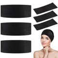 128-Piece Disposable Spa Facial Headbands, Non-Woven Hair Bands