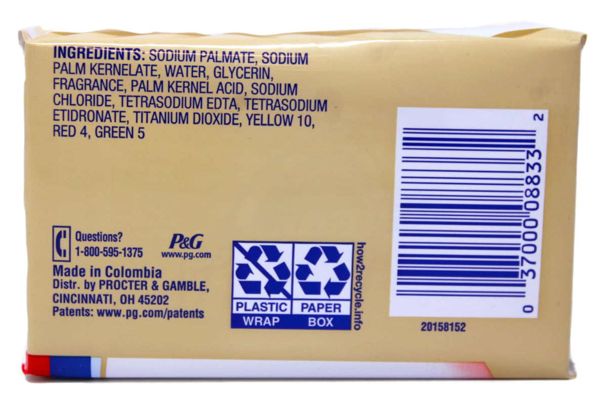 Safeguard Antibacterial Hand Bar Soap, 4 oz, 32 Bars