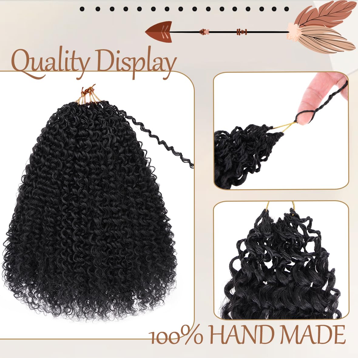 Beverlee Pre-Looped Synthetic Crochet Hair