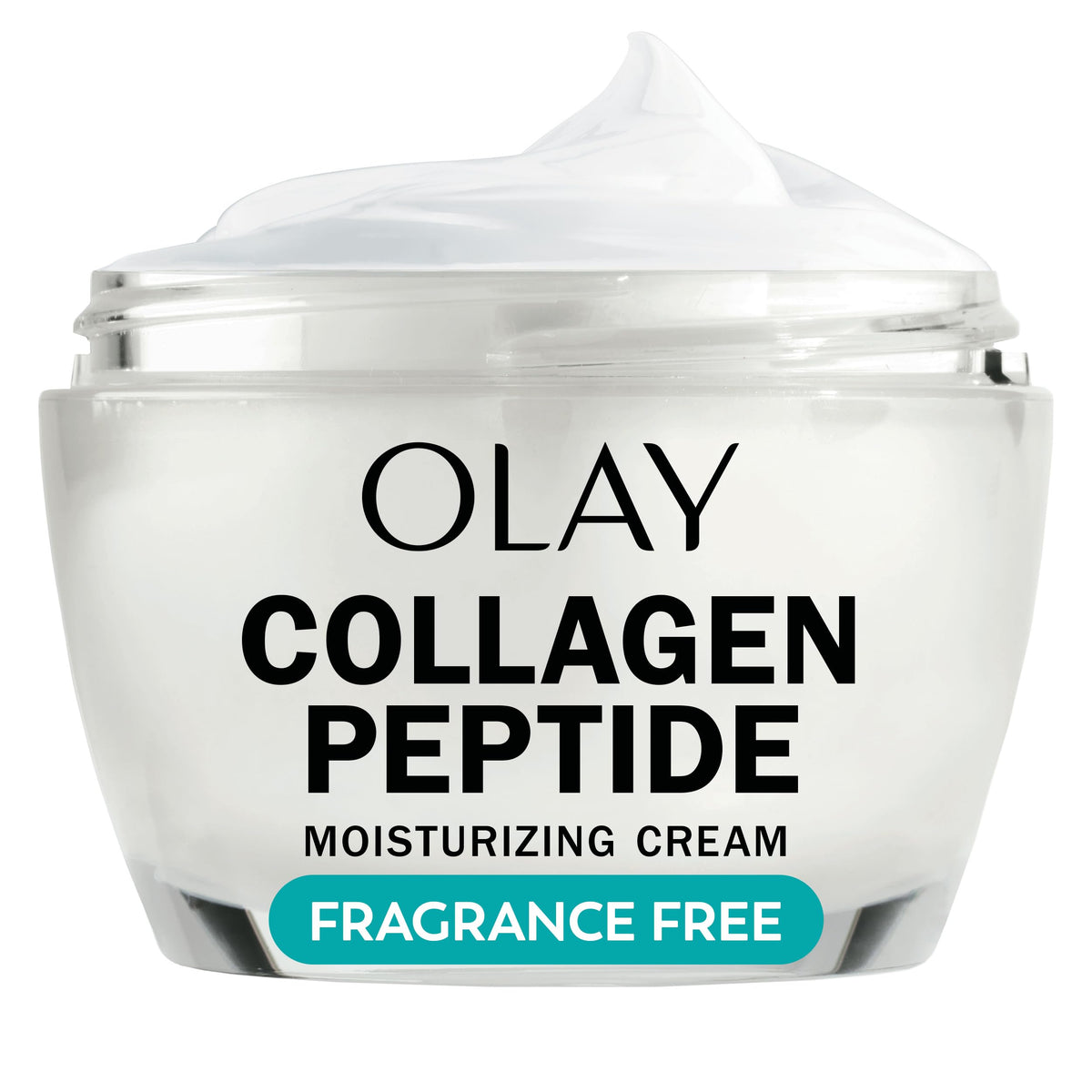 Olay Collagen Peptide Face Moisturizer, Fragrance-Free Firming Cream