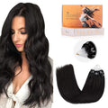 DOORES Straight Virgin Human Hair Micro Link Extensions
