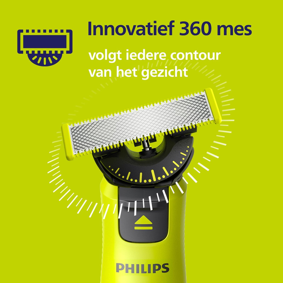 Philips OneBlade 360 Replacement Blades, 3 Pack