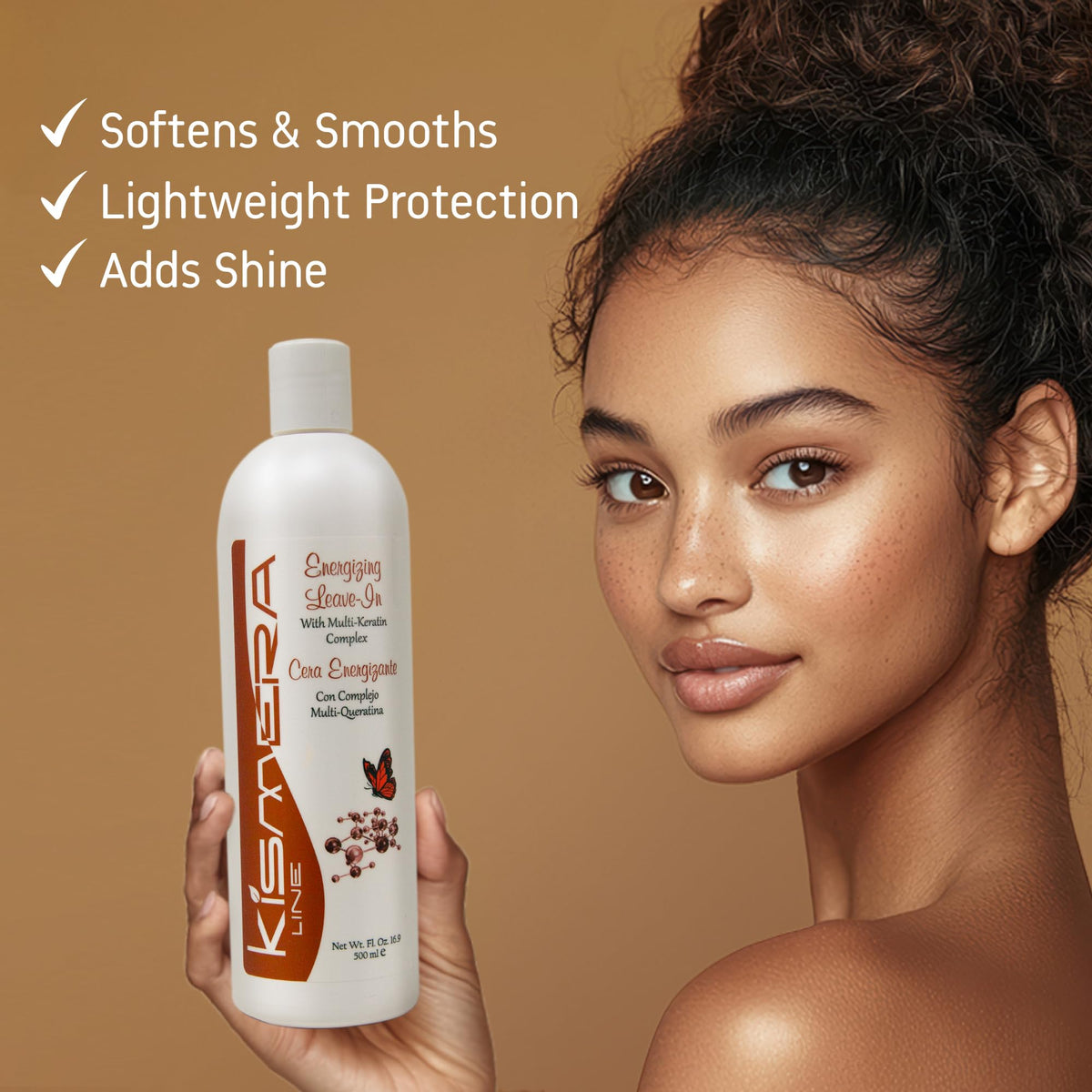 Kismera Energizing Leave-In Hair Treatment, 16.9 oz
