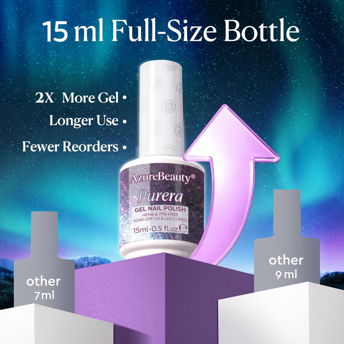 AZUREBEAUTY HEMA & TPO-Free Gel Polish Set