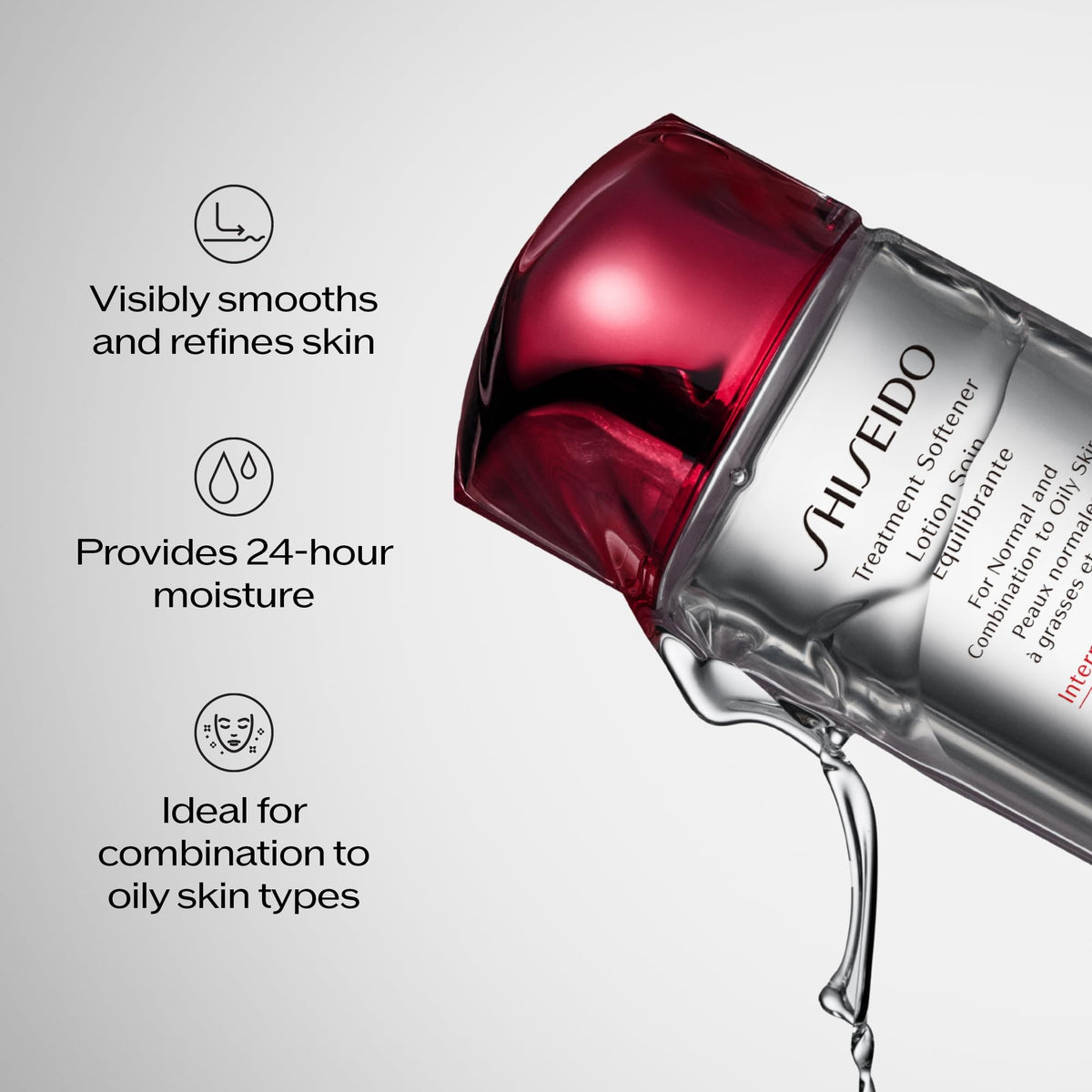 Shiseido Treatment Softener Hydrating Facial Skin Softener, 5.07 Fl Oz