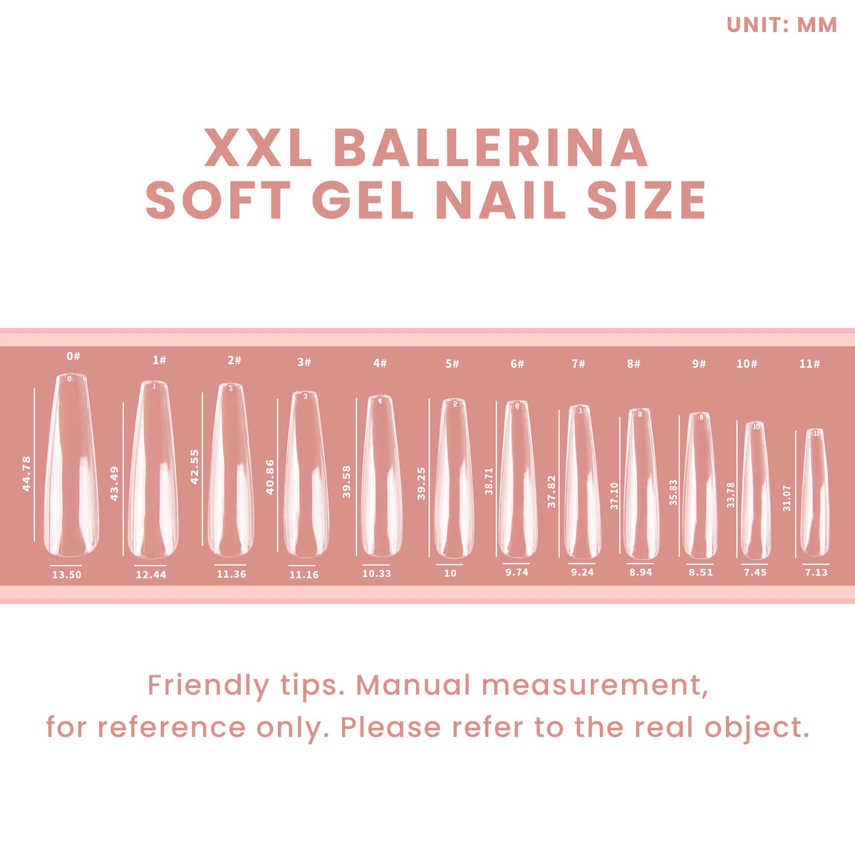 Allkem XXL Soft Gel Nail Tips