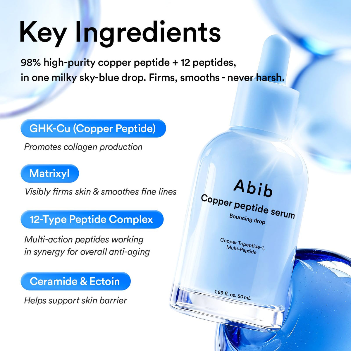 Abib Facial Serum Korean Skincare 1.69 fl oz