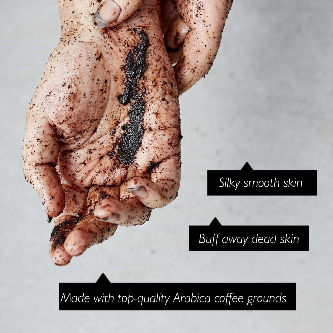 UpCircle Citrus Exfoliating Coffee Body Scrub with Sea Salt and Coconut Oil