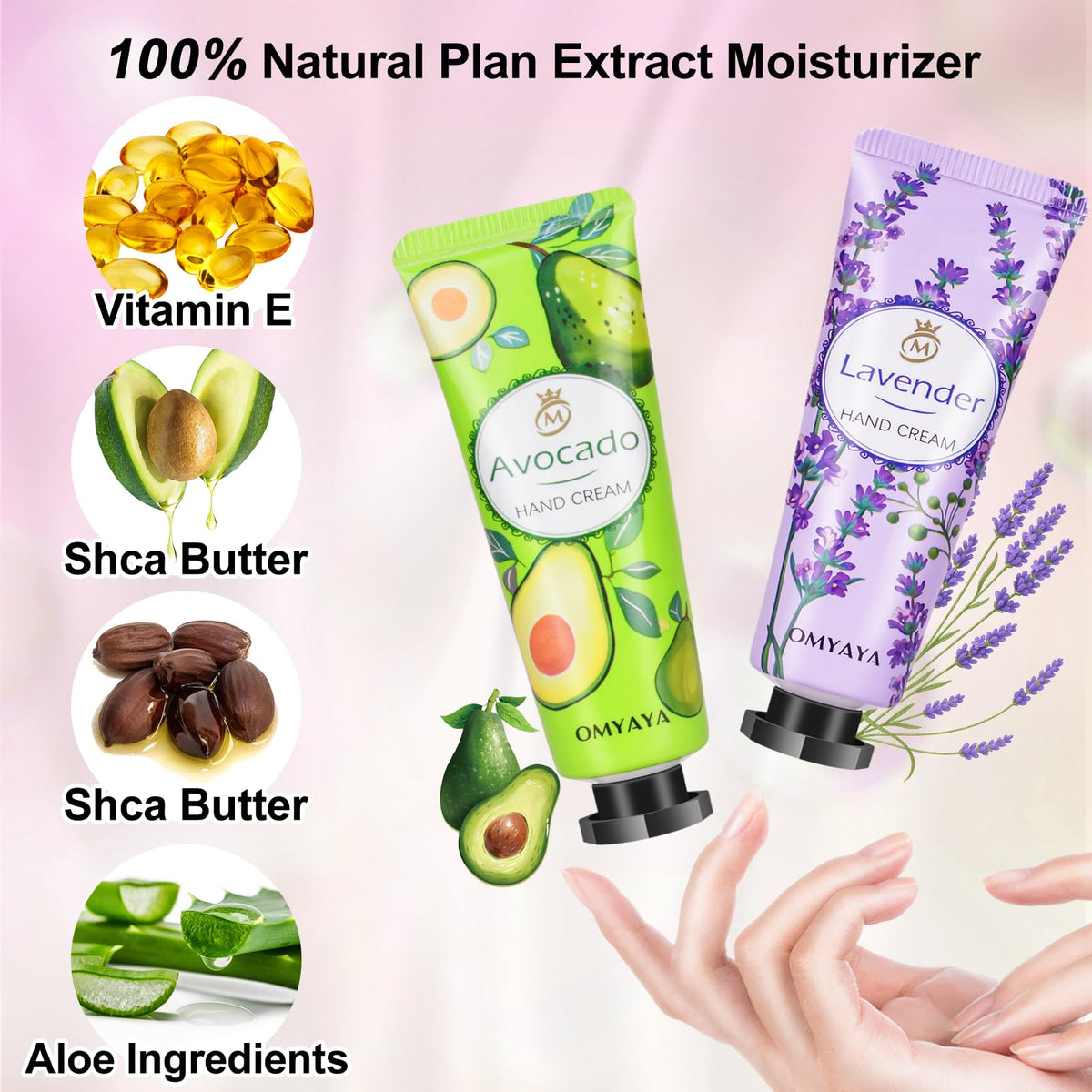 100 Pack Mini Hand Lotion Gift Set with Assorted Scents