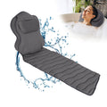 Extra Thick Full Body Bath Pillow with Head, Neck & Back Support