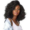 Sensationnel Curls Kinks & Co Textured Synthetic Half Wig with Drawstring Cap