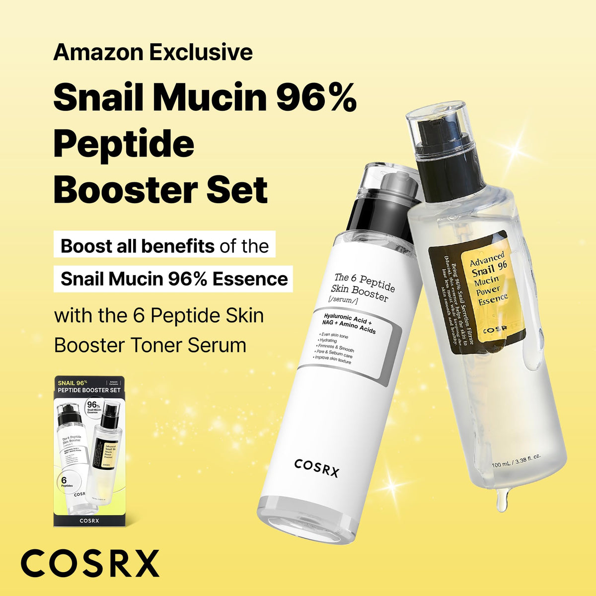 COSRX Peptide Booster Skincare Set