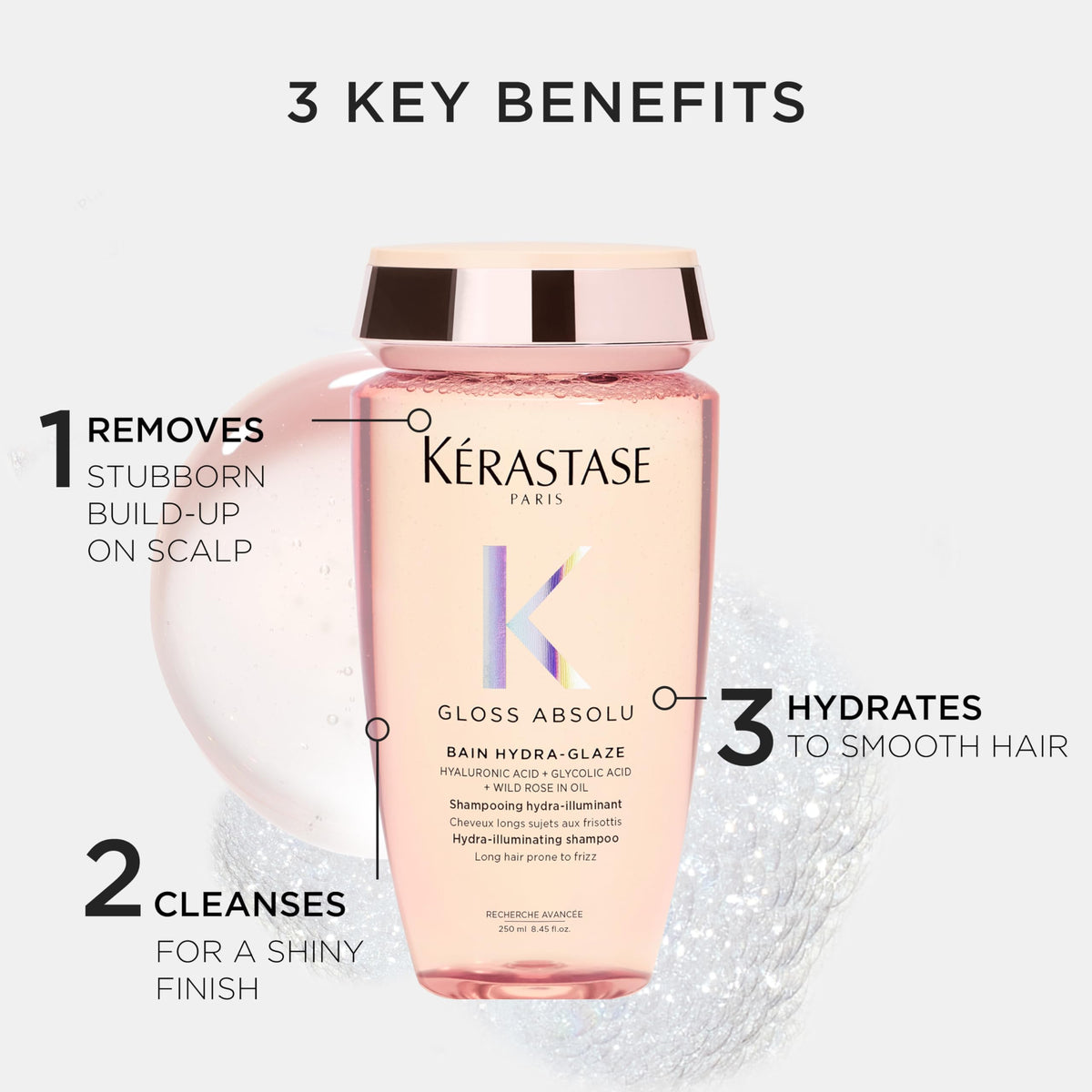 Kérastase Gloss Absolu High-Shine Anti-Frizz Shampoo