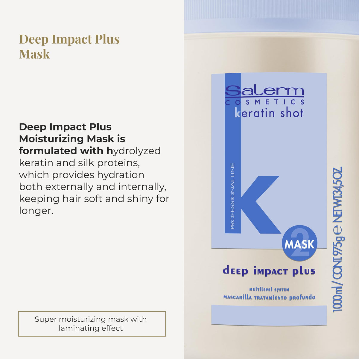 Salerm Deep Impact Plus Hydrating Hair Mask
