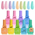 JR Gel Nail Polish Set - Soak-Off UV LED Nail Color