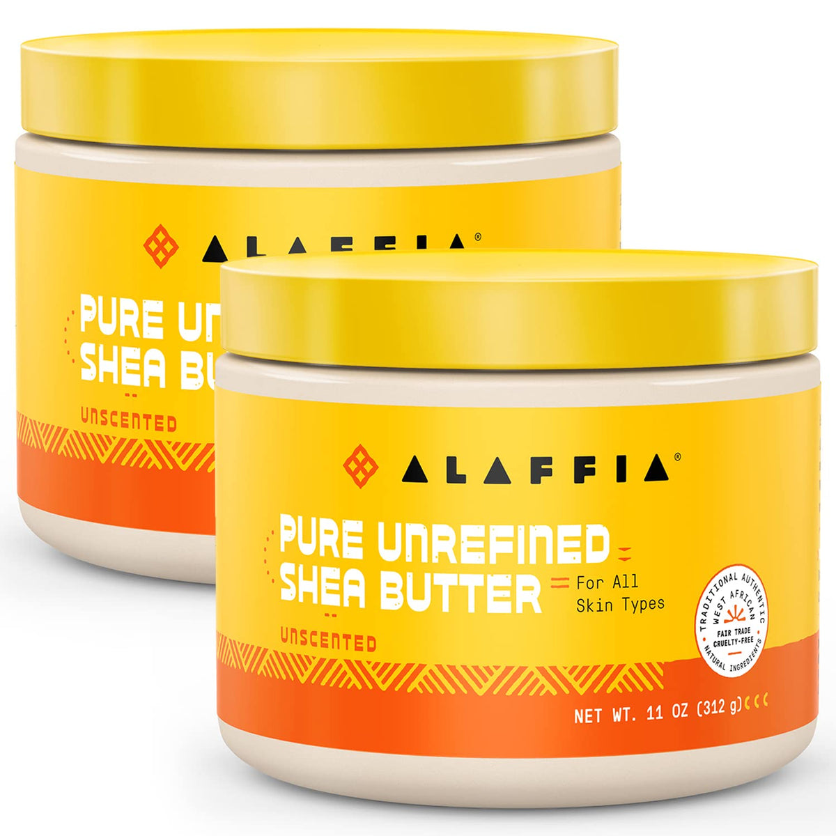 Alaffia Pure Unrefined Shea Butter, 11 oz