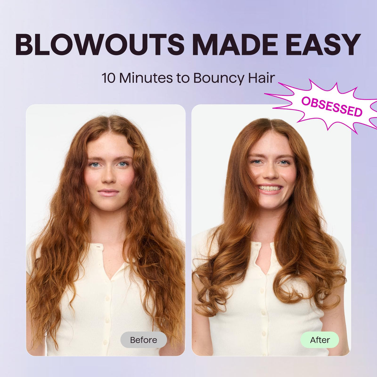 Wavytalk 5-in-1 Interchangeable Curling Wand Set with Thermal Brush