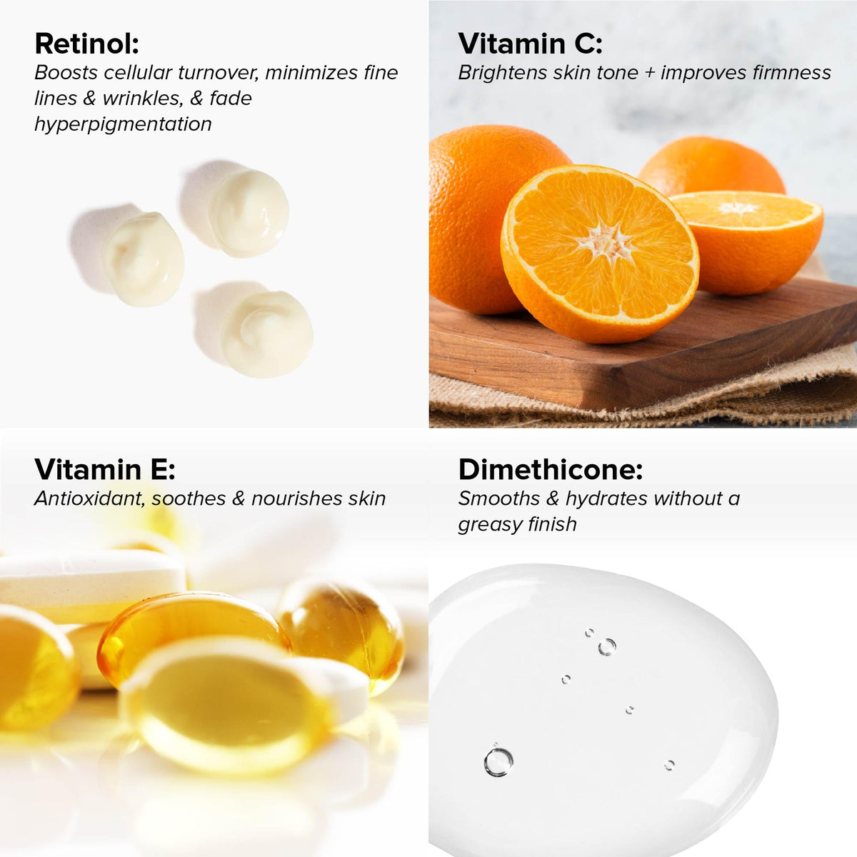 DRMTLGY 0.5% Retinol Serum for Face with Vitamins C & E