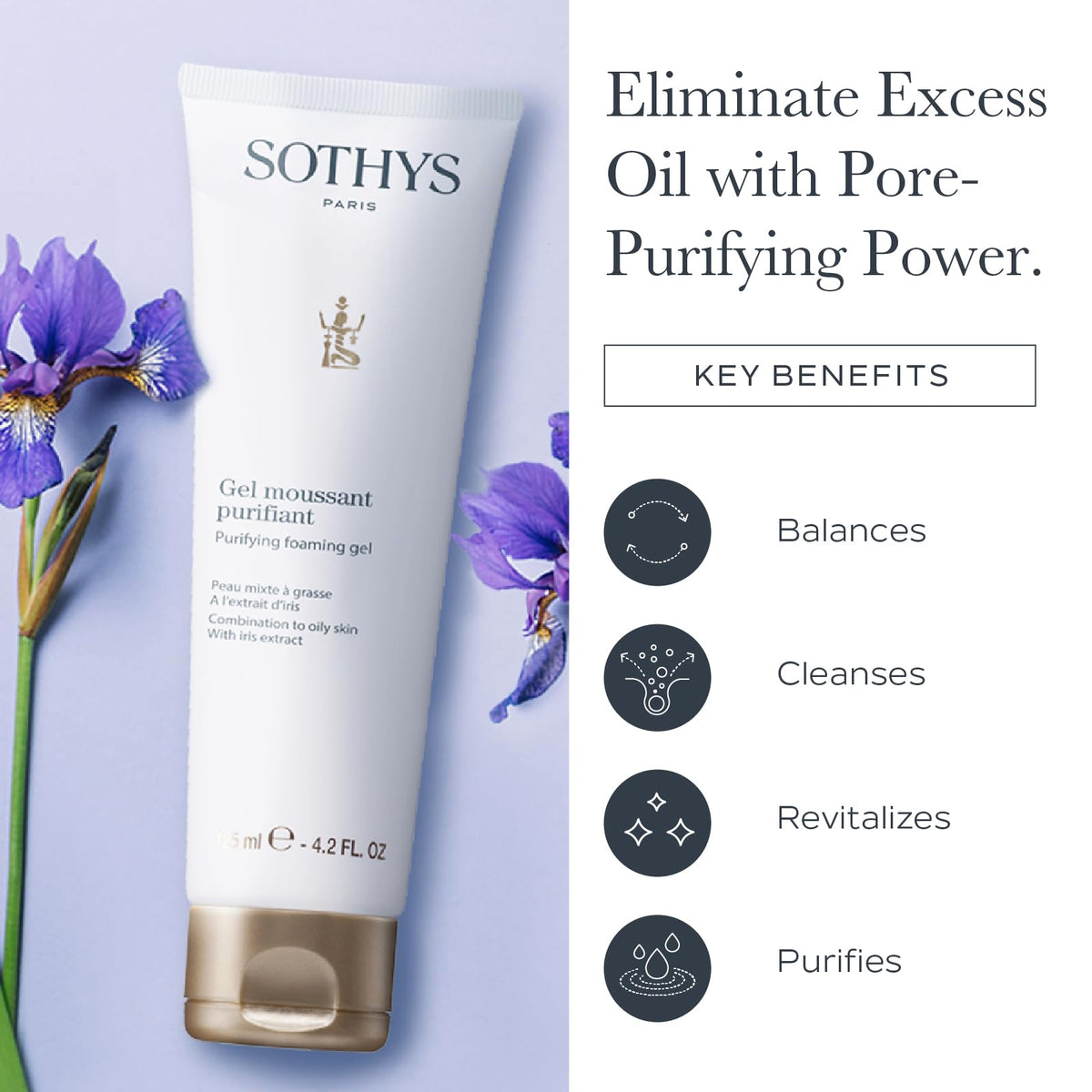 SOTHYS Purifying Foaming Gel Face Cleanser