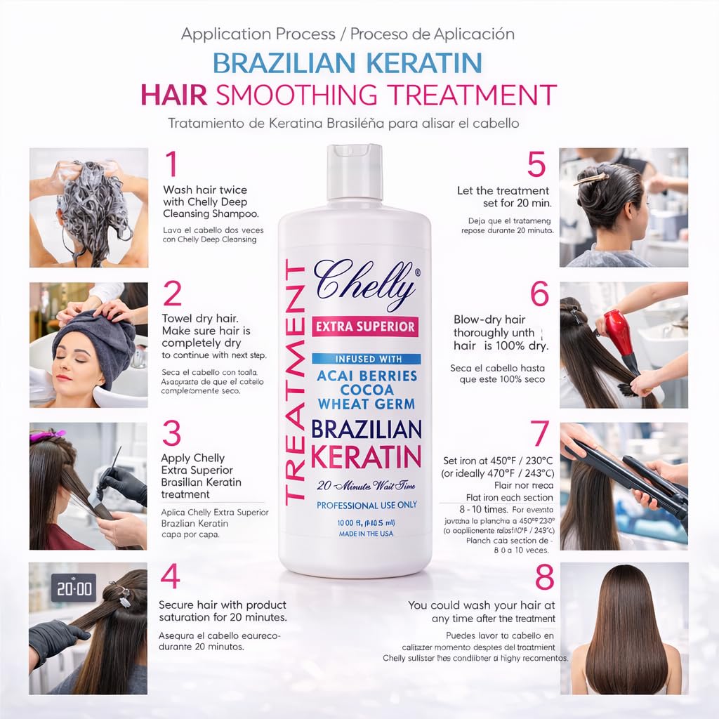 Chelly Extra Superior Brazilian Keratin Hair Treatment