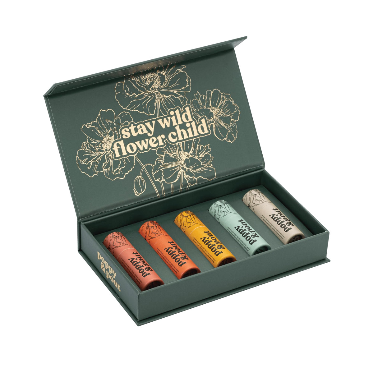 Poppy & Pout Jumbo Lip Balm Gift Set
