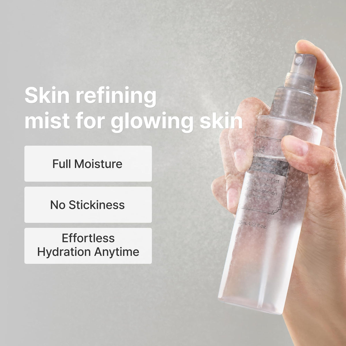 DearKlairs Green Tea Toner Mist Hydrating Face Mist, Fragrance-Free, 4.22 fl oz