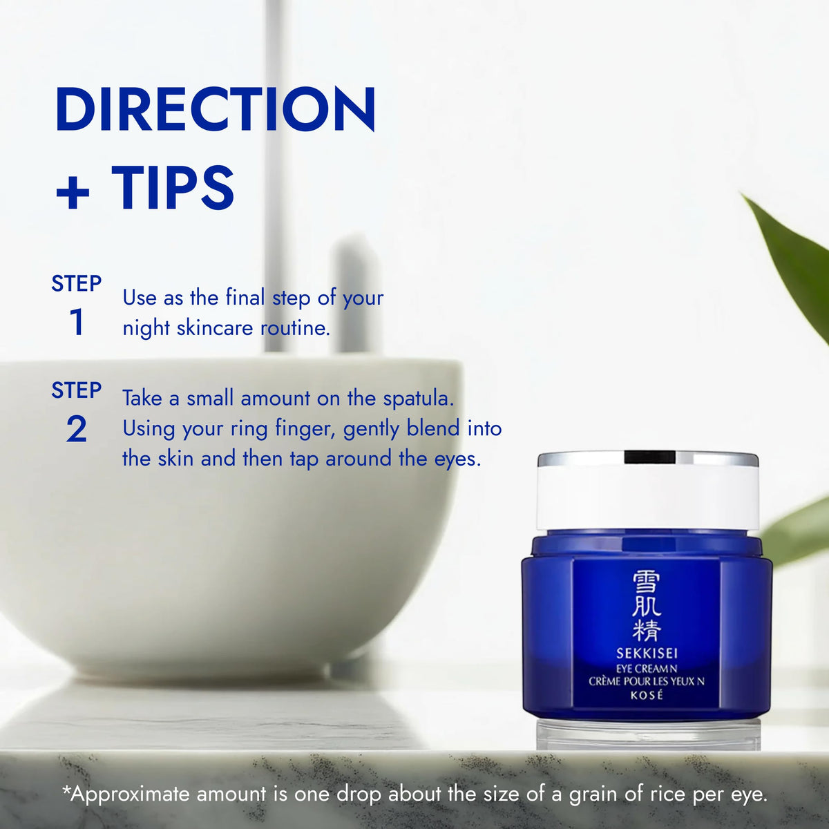 SEKKISEI Ceramide and Collagen Boosting Moisturizing Eye Cream