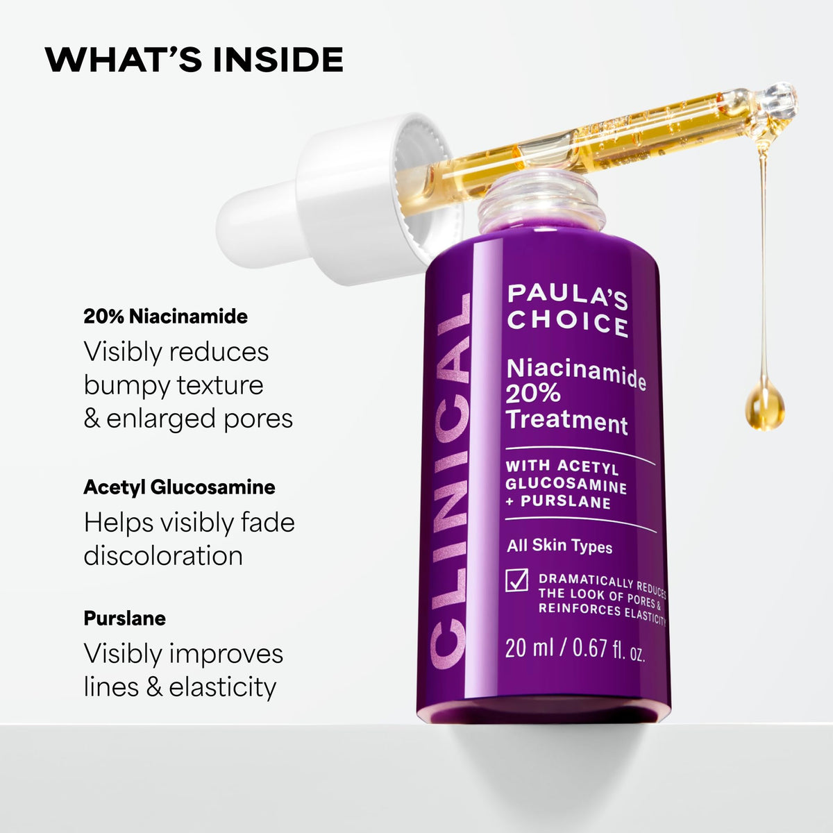 Paula's Choice CLINICAL 20% Niacinamide Vitamin B3 Face Serum
