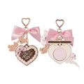 Flower Knows Setting Powder Bag Charm with Puff and Mirror, 0.09 Oz