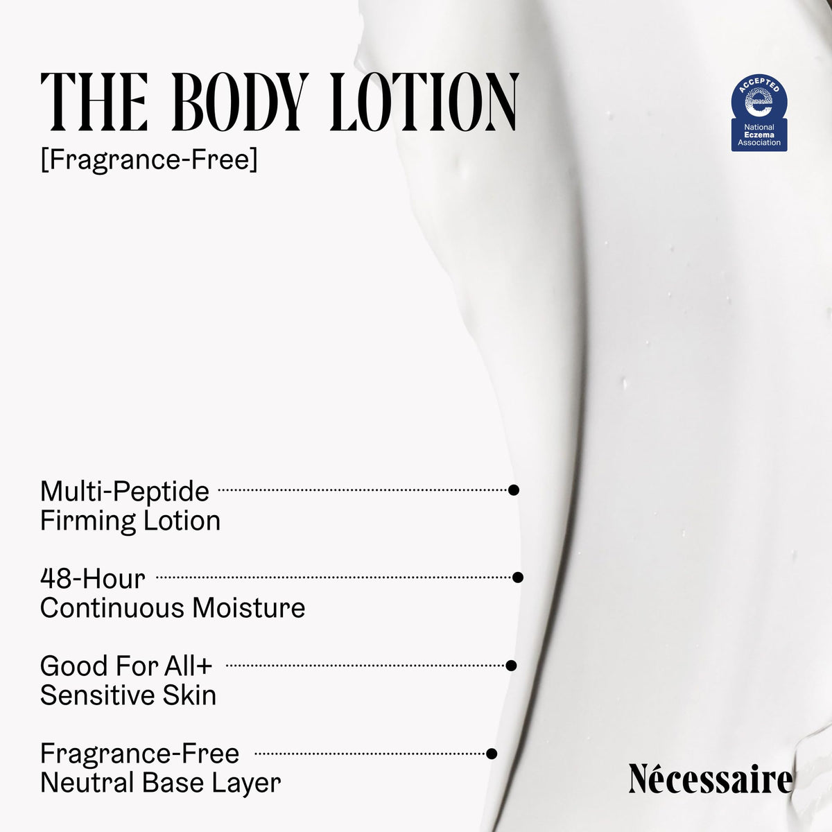 Nécessaire Multi-Peptide Body Lotion with 2.5% Niacinamide