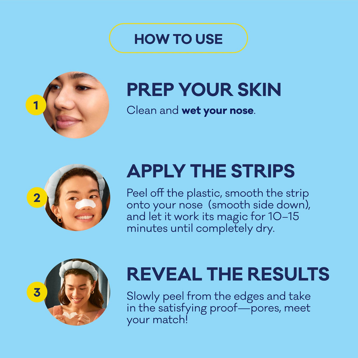Biore Witch Hazel Deep Cleansing Blackhead Pore Strips