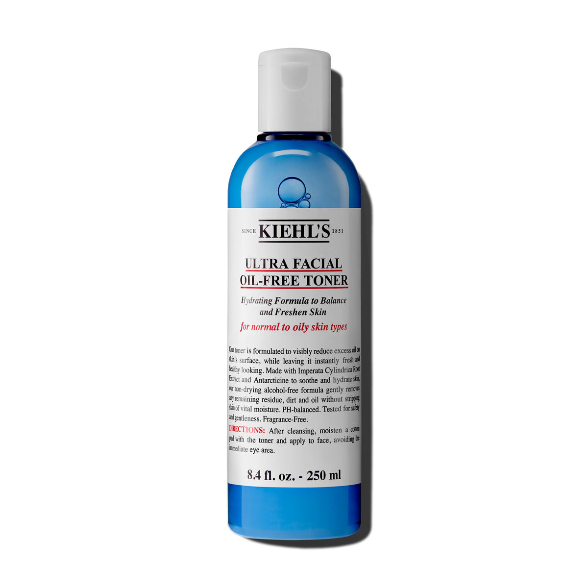 Kiehl's Ultra Facial Oil-Free Toner for Normal to Oily Skin, 8.4 fl oz