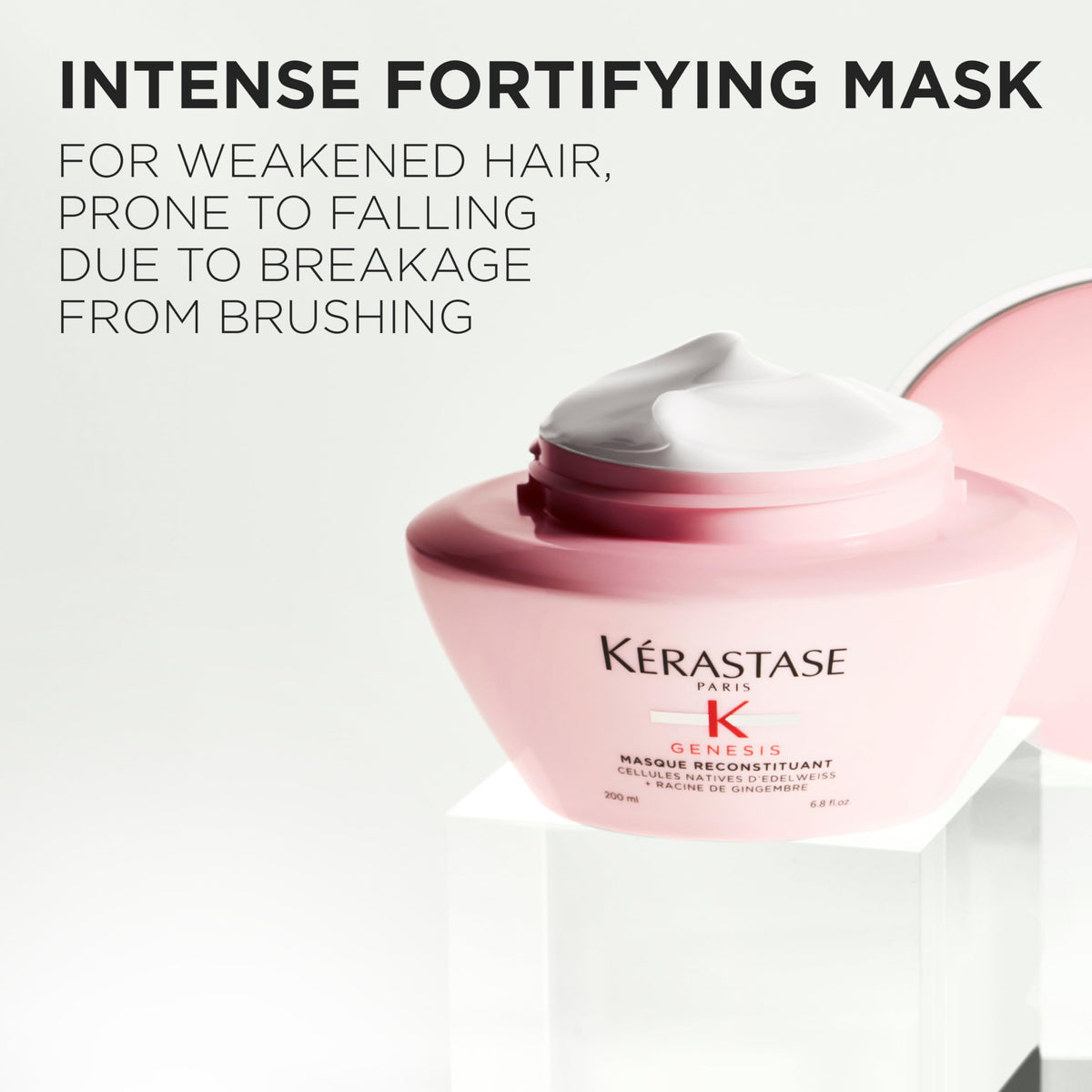 Kérastase Genesis Reconstituant Strengthening Hair Mask, 6.8 Fl Oz