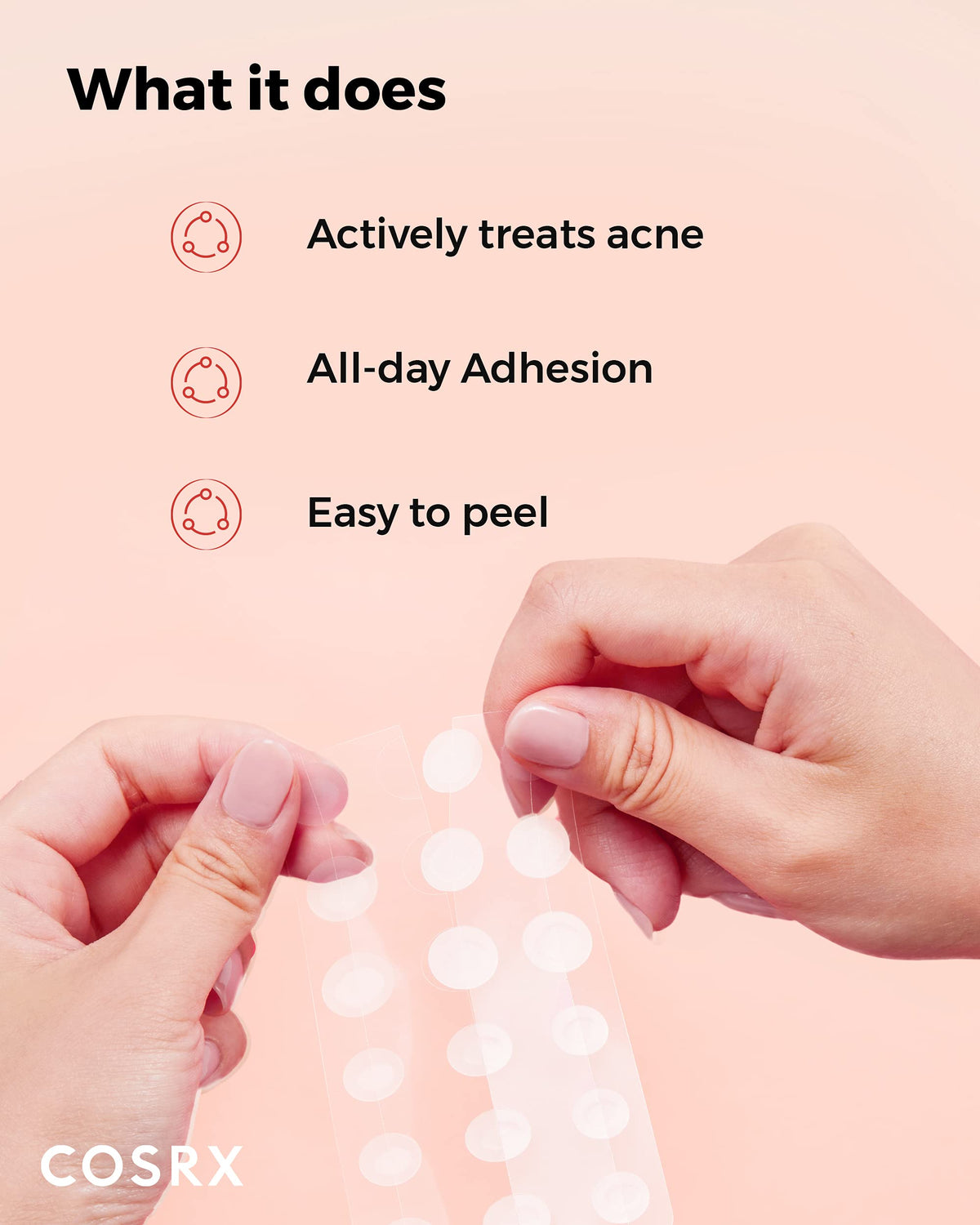 COSRX Master Patch Intensive Oval Hydrocolloid Pimple Patches, 90 Count